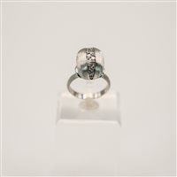 Anello Nanis Donna Pomegranate in Oro bianco Diamante 0.17 Ct AS4-481 - AS4-481